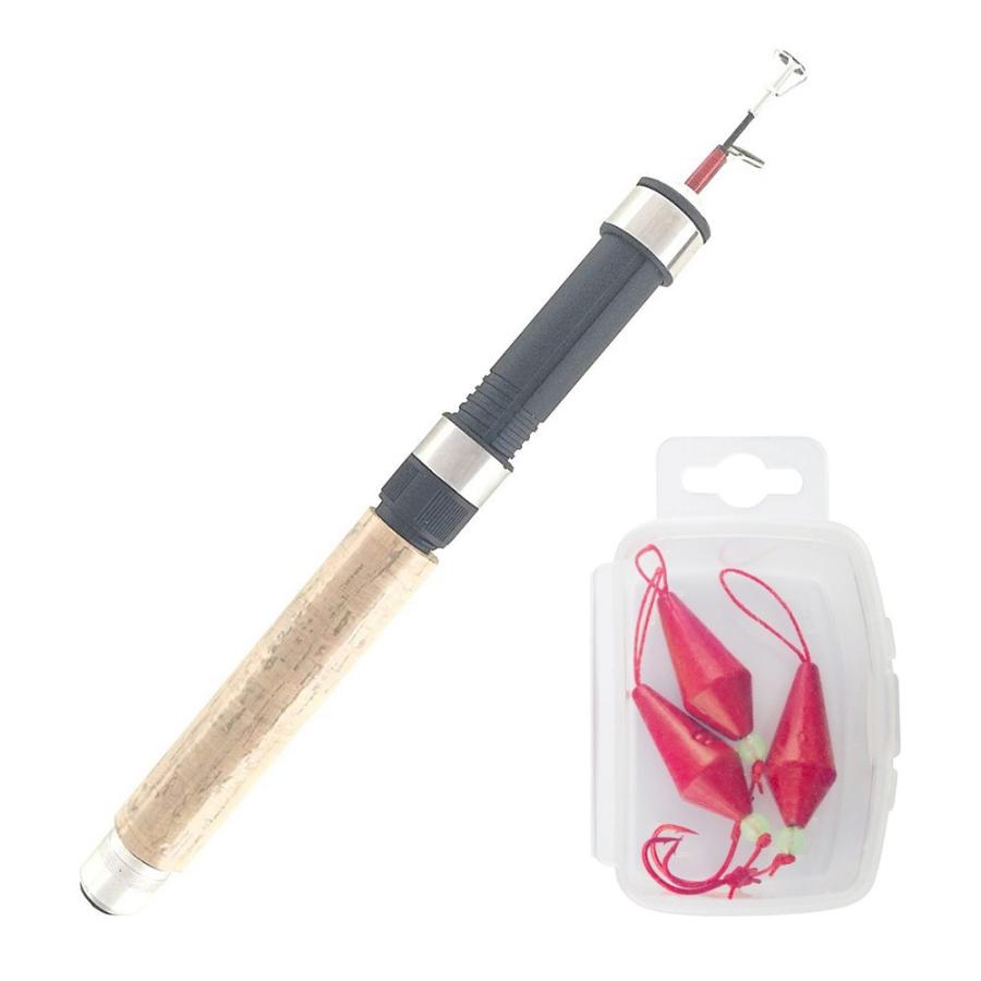 オルルド釣具 超コンパクトロッド 振出式 テトラ竿 ブラクリ 3号