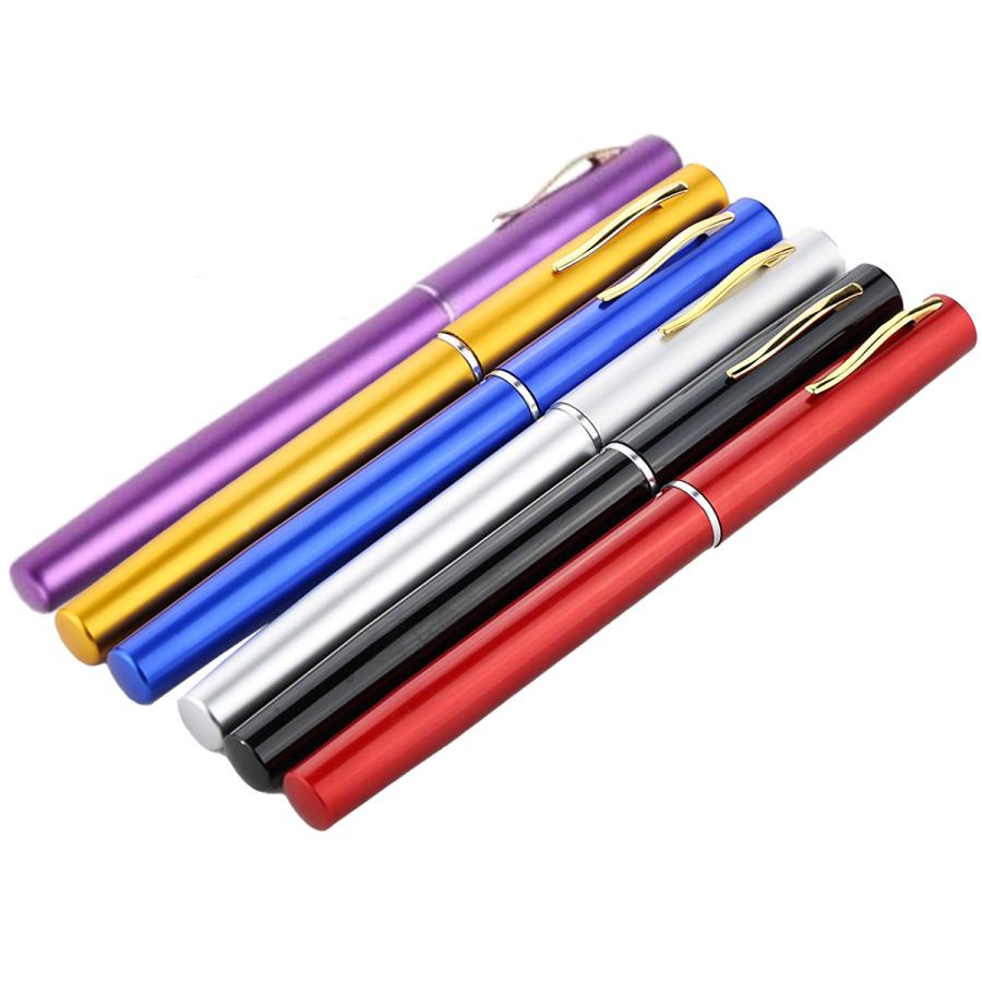 オルルド釣具 ロッド ペン型 ロッド＆リールセット 携帯釣り竿 6カラー