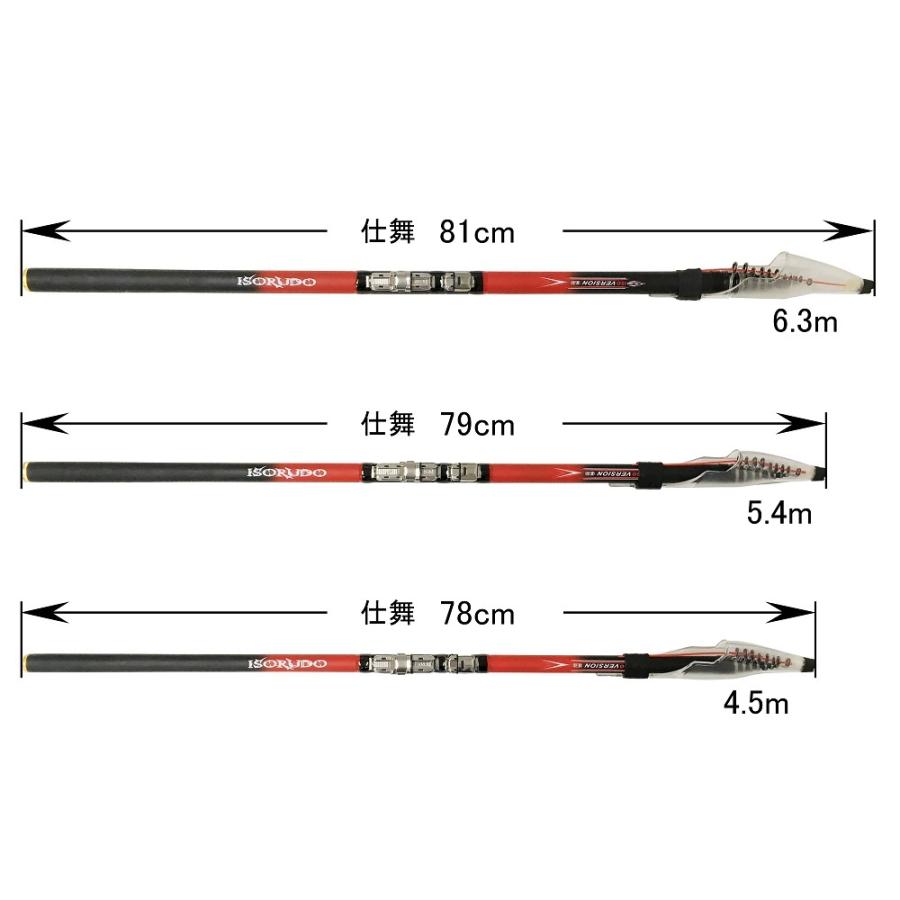 オルルド釣具 磯竿 振出式 3.6m イソルドA スピニングリール用 ロッド
