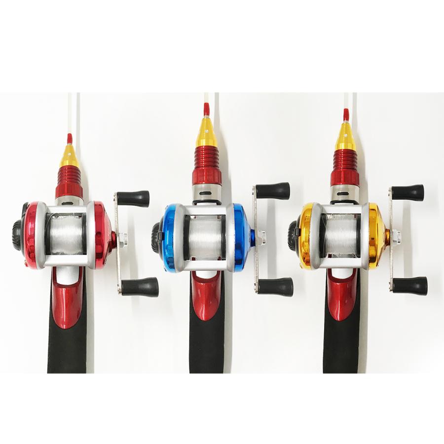 オルルド釣具 ロッド 並継式 ロッド＆リールセット テトルドX＆ミニ両