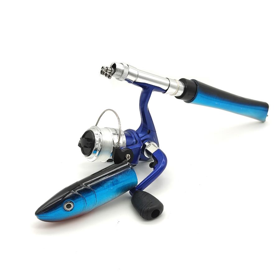 オルルド釣具 ロッド リールセット 糸付き 1m 1.4m 4カラー 魚型 オルルド釣具 ロッド リールセット 糸付き 1m 1.4m 4カラー 魚型