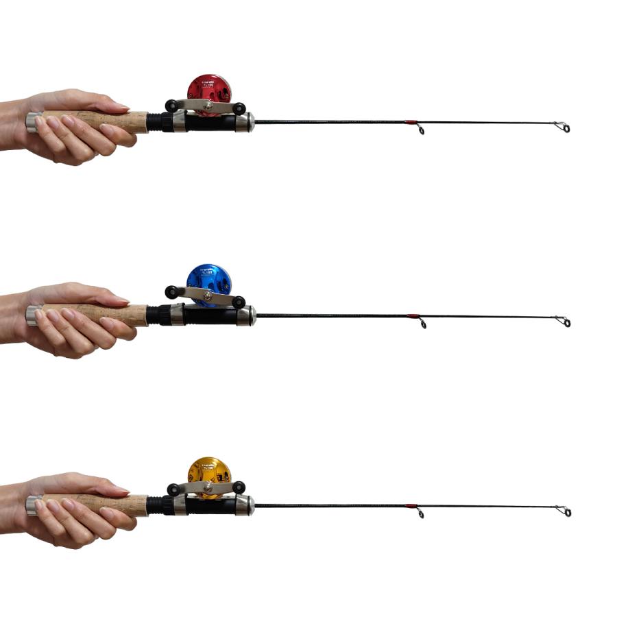 オルルド釣具 振出式 コンパクトロッド ロッド＆リールセット テトルド