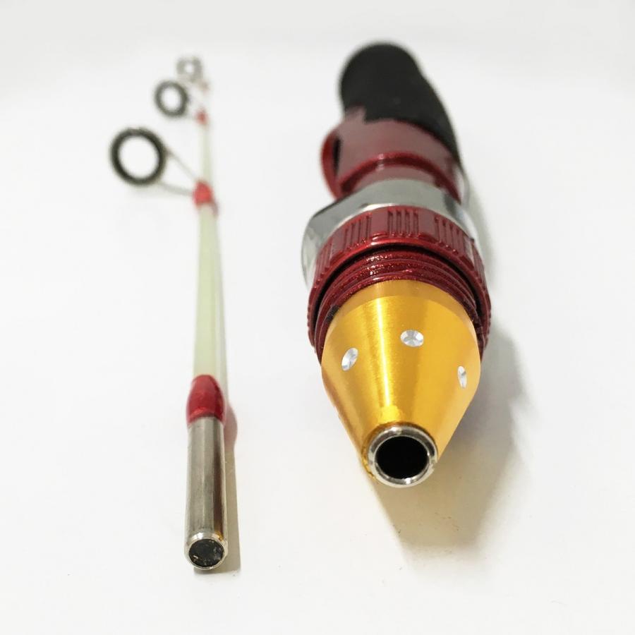 オルルド釣具 並継式 ロッド ロッド＆リールセット テトルドX＆