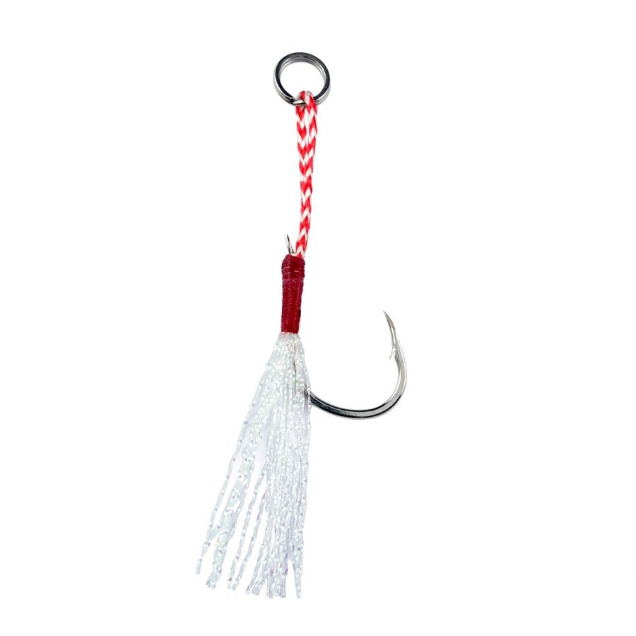 オルルド釣具 フック アシストフック フェザースカート付き 10号〜20号