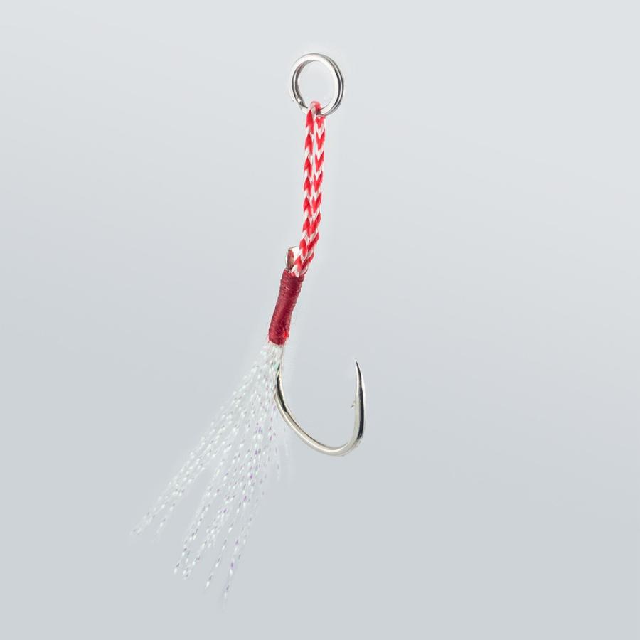 オルルド釣具 アシストフック フェザースカート付き ルアー ジグ用 10本セット Qb フィッシングジャパンヤフー店 通販 Yahoo ショッピング