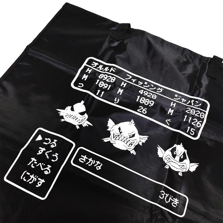 ランディングネットバッグ トートバッグ 695×695mm 無地 ロゴ1 ロゴ2