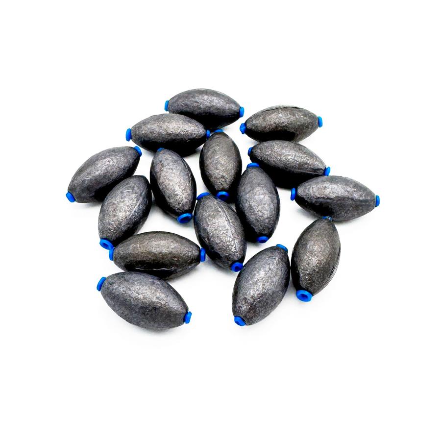 オルルド釣具 ナツメ型 おもり 仕掛け 保護パイプ入り 選べる11サイズ