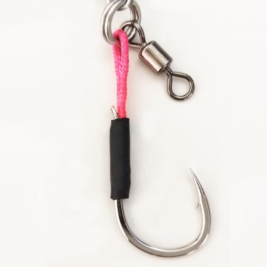 オルルド釣具 錘 なつめオモリ＆フック仕掛け 3個入り 10号 20号 30号