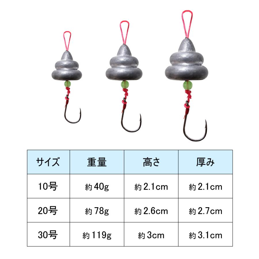 オルルド釣具 釣り具 錘 うんコルドおもり フック仕掛け うんコック 3個入り 10号 号 Diy 未塗装 Qba フィッシングジャパンヤフー店 通販 Yahoo ショッピング