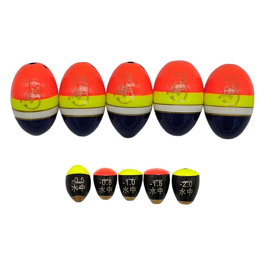 オルルド釣具 仕掛け フカセ釣り 円錐ウキ 水中うき スターターセット