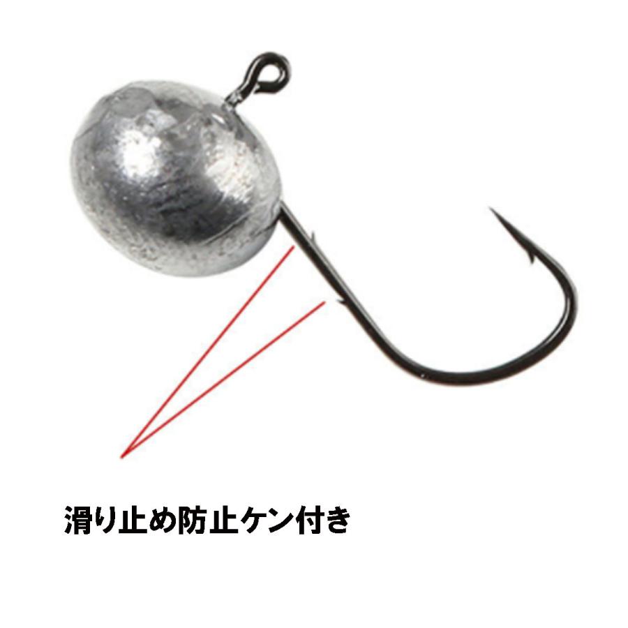ジグヘッドモールド1 1g, 2g オルルド釣具 ジグヘッド 0.6g 1g 2g 20個入りジグヘルドB DIY ルアー