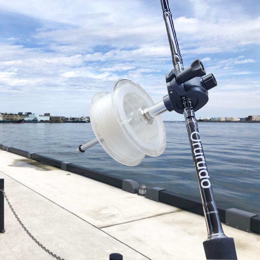 オルルド釣具 ライン巻き 竿取り付けタイプ 携帯型 糸巻き機 オルルド釣具 ライン巻き 竿取り付けタイプ 携帯型 糸巻き機
