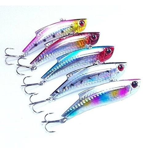 オルルド釣具 バイブレーションルアー 5個セット 10g 15g 20g 28g 35g