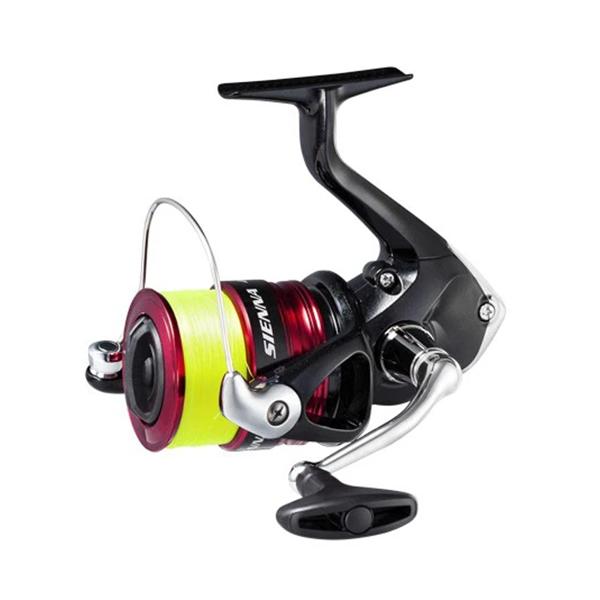 SHIMANO スピニングリール　ルアー付き シマノ（SHIMANO） スピニングリール 19 シエナ 4000 4号 150m糸付