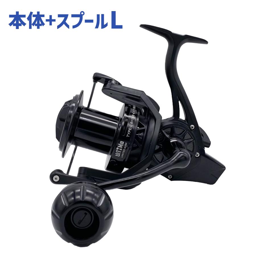 オルルド釣具 スピニングリール 投げ釣り 磯投げ スプール S M L 投げ