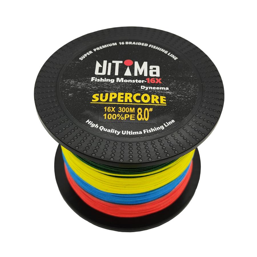 Ultima アルテマ 釣り具 Peライン 16本編み Fishingmonster Supercore フィッシングモンスタースーパーコア 16x 300m 5色 Ul0002b フィッシングジャパンヤフー店 通販 Yahoo ショッピング