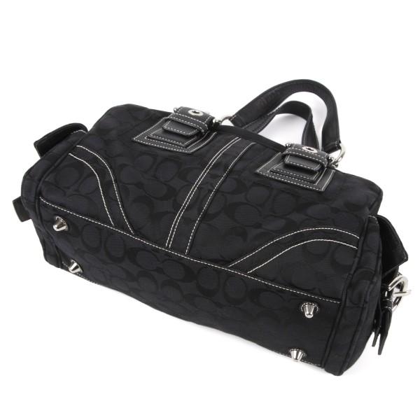 COACH コーチ ハンドバッグ ソーホー シグネチャー ブラック COACH コーチ ハンドバッグ ソーホー シグネチャー ブラック