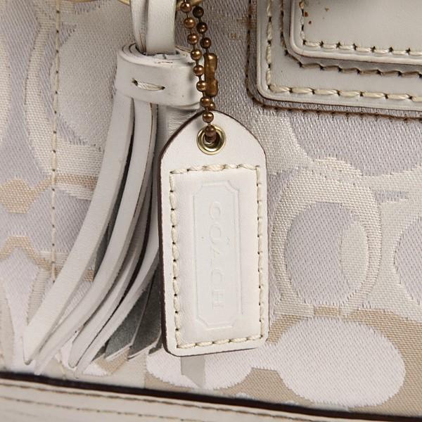COACH コーチ バッグ トート シグネチャー キャンバスxレザー