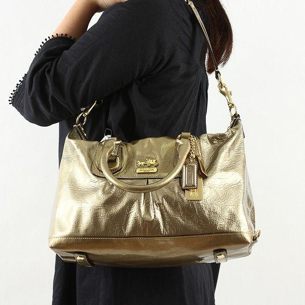 COACH コーチバッグ ショルダー マディソン パテント サブリナ 15385 