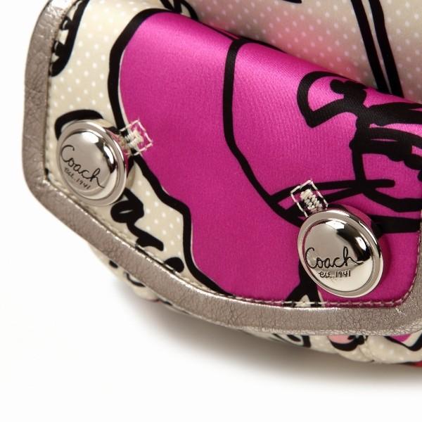COACH コーチバッグ アウトレット POPPY ポピー ペタル プリント 2WAY