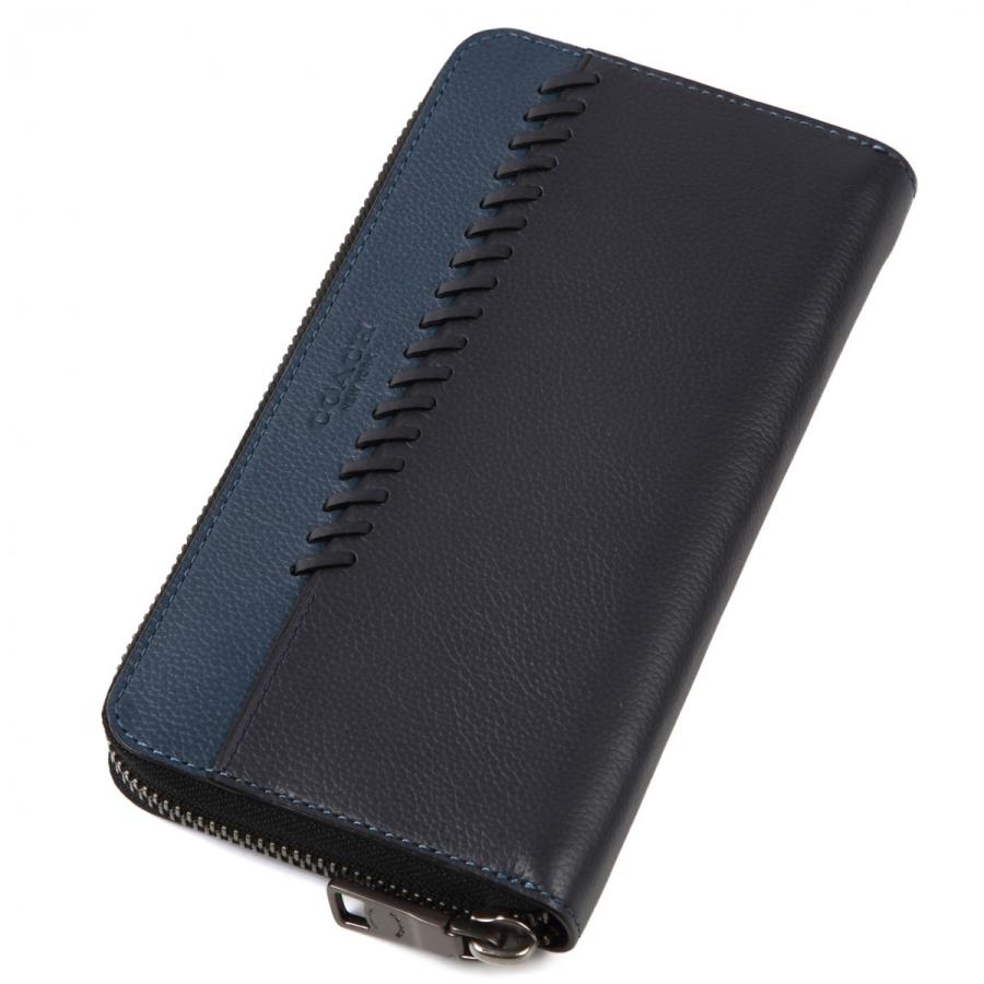 新品　COACH　長財布　メンズ　カラー　デニム 新品COACH長財布メンズカラーデニム