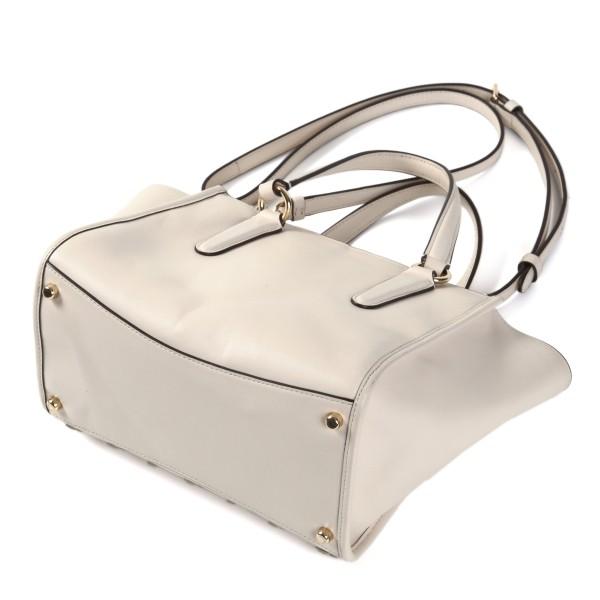 COACH コーチ バッグ スムース レザー フローラル リベット クロスビー 