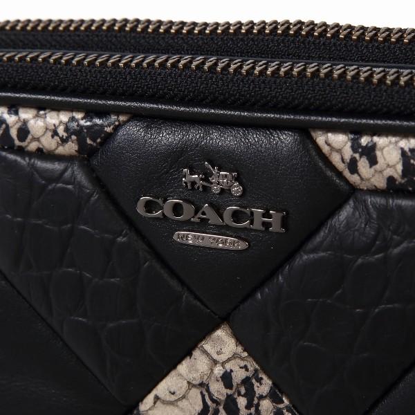 COACH コーチバッグ アウトレット ショルダー レザー 斜めがけ キルト 