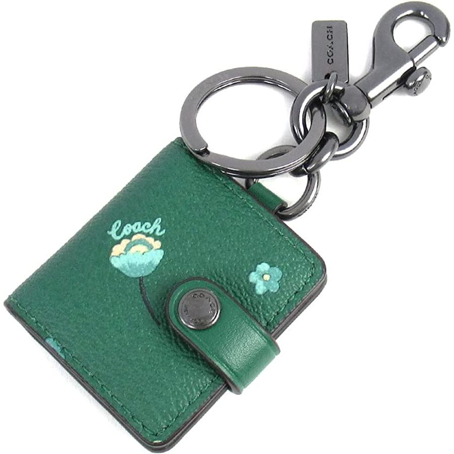 COACH コーチ キーホルダー バッグチャーム キーリング 花柄 COACH コーチ キーホルダー バッグチャーム キーリング 花柄