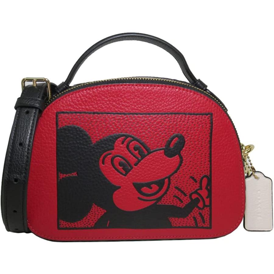 コーチ COACH ショルダーバッグ 2WAY サッチェル ディズニー×キース