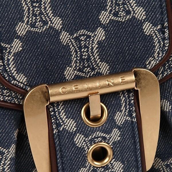 CELINE セリーヌ バッグ ショルダー マカダム柄 デニム : コーチ CELINE セリーヌ バッグ ショルダー マカダム柄 デニム : コーチ