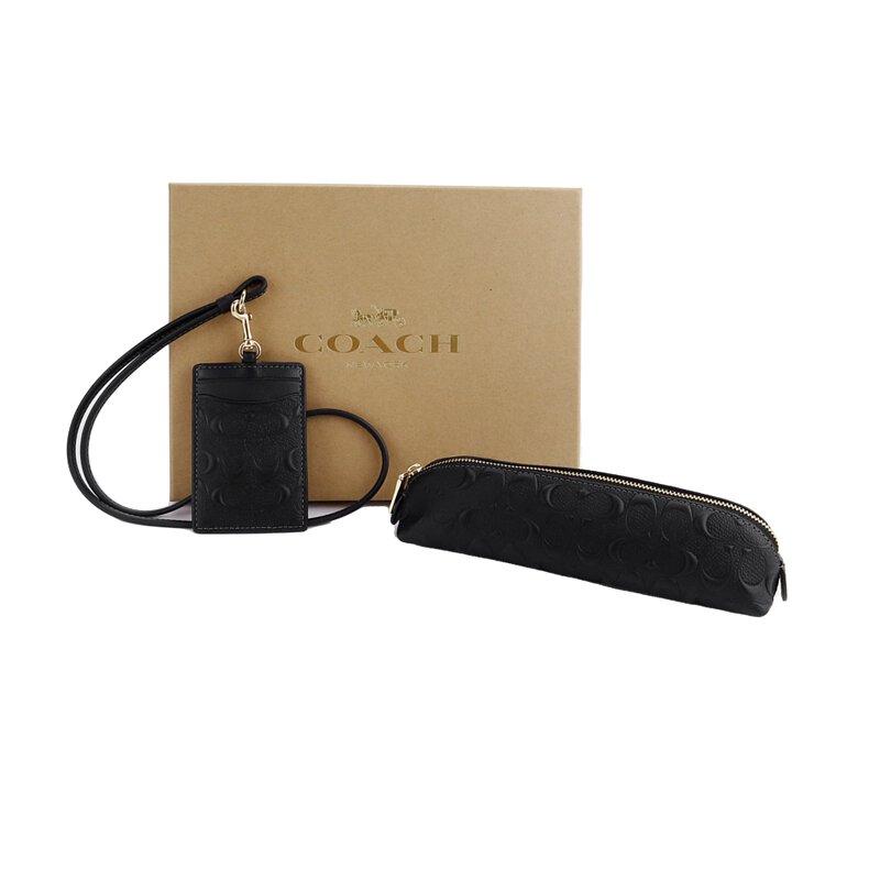 コーチ COACH ポーチ ペンケース IDケース 2点セット ボックス付き 