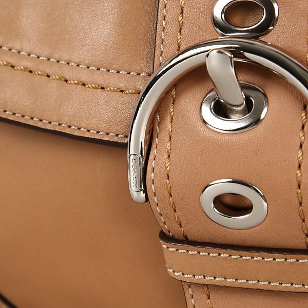 COACH コーチ バッグ ショルダー ソーホー レザー フラップ