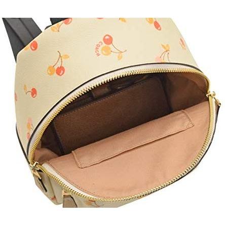 COACH コーチ リュックサック バックパック ミニ チェリー柄 