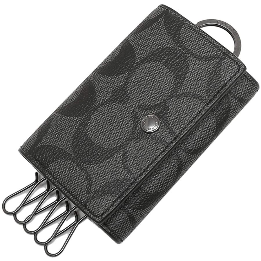 COACH コーチ キーケース F78675 QB04G チャコール グレー COACH コーチ キーケース F78675 QB04G チャコール グレー