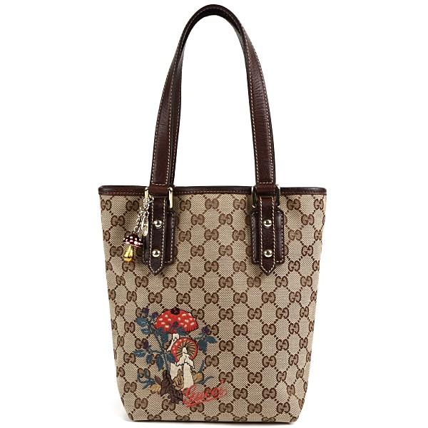 GGキャンバス グッチGUCCI バッグ トート GG柄 163260 きのこ GGキャンバス グッチGUCCI バッグ トート GG柄 163260 きのこ