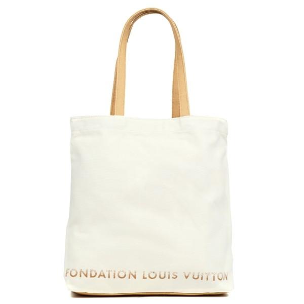 フォンダシオン ルイヴィトン LOUIS VUITTON トート バッグ ホワイト系 美術館 :lv-tote1:コーチバッグのワールド