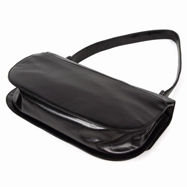 PRADA プラダ バッグ ショルダー レザー B6662 黒 : コーチ PRADA プラダ バッグ ショルダー レザー B6662 黒 : コーチ
