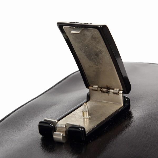 PRADA プラダ バッグ ショルダー レザー B6662 黒 : コーチ PRADA プラダ バッグ ショルダー レザー B6662 黒 : コーチ