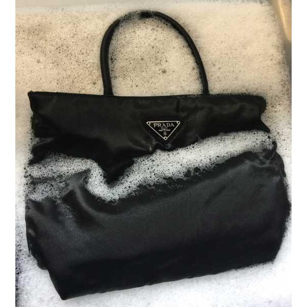 PRADA プラダ バッグ ミニ ナイロン トート ブラック : コーチ PRADA プラダ バッグ ミニ ナイロン トート ブラック : コーチ