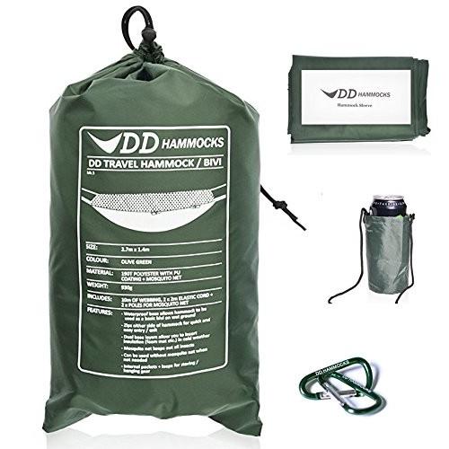 DD Travel Hammock/Bivi ダブルレイヤードDDトラベルハンモック/ビビ3点セット DD Travel Hammock/Bivi \u0026