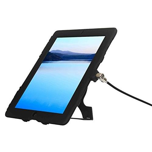 Maclocks Lockable iPad Security Case with 6-Foot Cable， Black (iPad2/3/4BB)