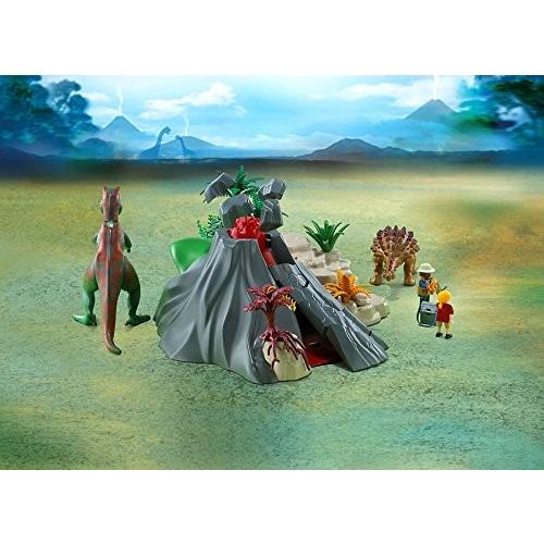 Playmobil 5230 Volcano with Tyrannosaurus_4