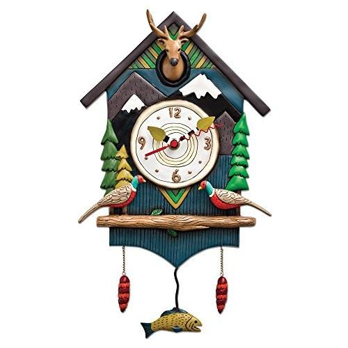 Allen Designs Studios アレンデザイン 振り子時計 掛け時計 山岳 時間 