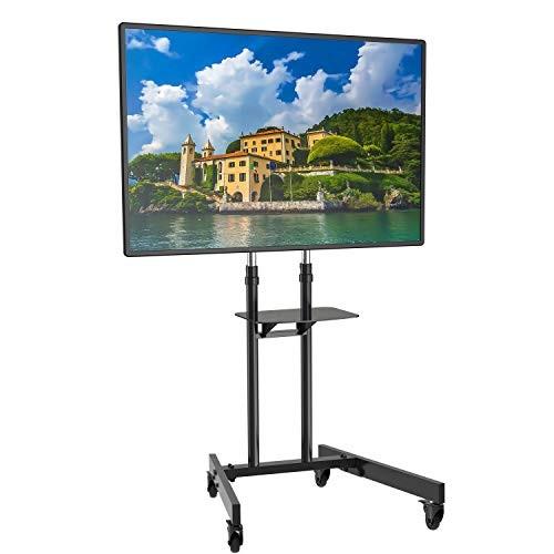 GIBBON MOUNTS テレビスタンド 32〜70インチ対応 液晶テレビ 壁寄せ スタンド 高さ調節可能 キャスター付