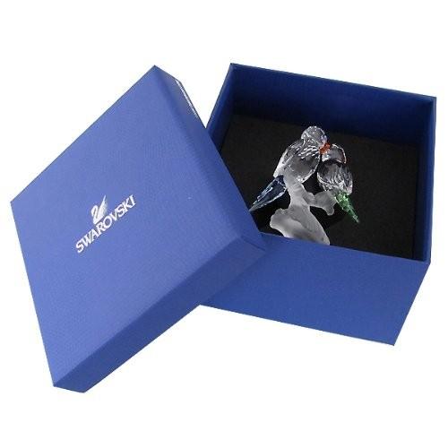スワロフスキー SWAROVSKI セキセイインコ フィギュア クリスタル 置物