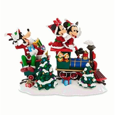 Disney(ディズニー)Santa Mickey Mouse and Friends on Train Figure　サンタミッキーとミニー　仲間たち Disney ディズニー Santa Mickey Mouse and Friends on Train