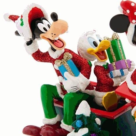 Disney(ディズニー)Santa Mickey Mouse and Friends on Train Figure　サンタミッキーとミニー　仲間たち Disney ディズニー Santa Mickey Mouse and Friends on Train