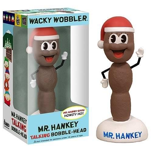 ワッキーワブラー サウス運動場 Mr.ハンキー トーキング ボブルヘッド/Wacky Wobbler South Park Mr.Hank ゲーム、おもちゃ-その他おもちゃ