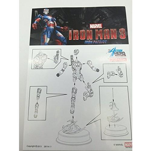 Dragon Models Iron Man 3 Iron Patriot Vignette Action Hero_3