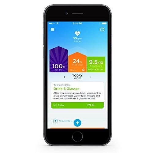 Jawbone UP3 ワイヤレス活動量計リストバンド 睡眠計 心拍計 ルビー